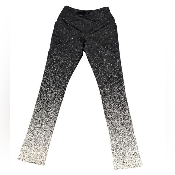 T By TALBOTS STARDUST LEGGINGS BUNDLE Size XS NAVY AND WHITE BLACK AND WHITE - Picture 10 of 15